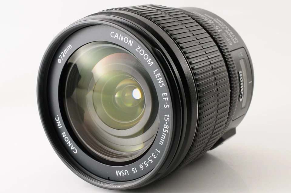 Canon EF-S 15-85mm f/3.5-5.6 IS USM Zoom Lens APS-C [N MINT} w/Filter,Box Japan - Image 2 of 4