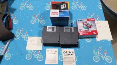 Lot of 35 3.25 Floppy Disks  They appear to be unused w/ Imation box sealed
