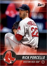 2017 Topps Bunt #105 Rick Porcello - BB