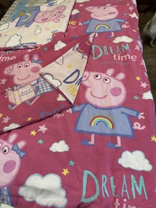 peppa cot bed duvet set