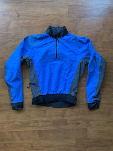 Gill Mens Pro Top Sailing Racing Waterproof Pullover Jacket Size XS Blue - Picture 1 of 8