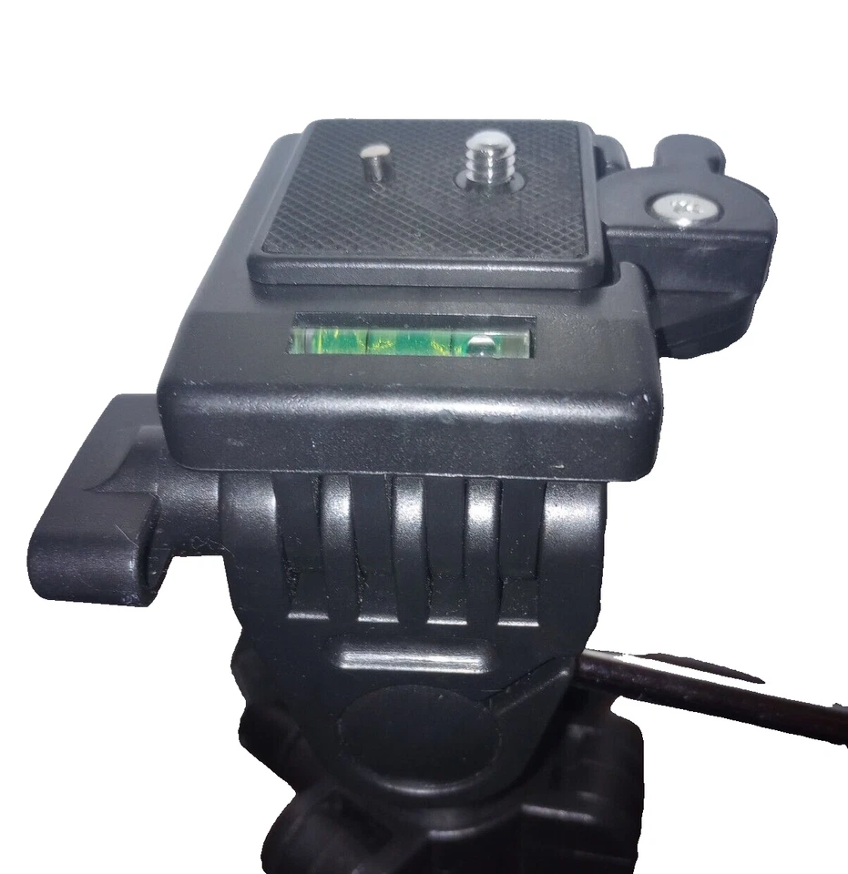 Camera Tripod Kodak 19-52" Super Control Ultralight w/3 way and Bubble Level - Image 2 of 4