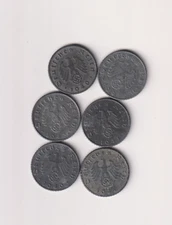 GERMANY 5 REICHSPFENNIG FROM 1940-1945 CHOICE OF DATE