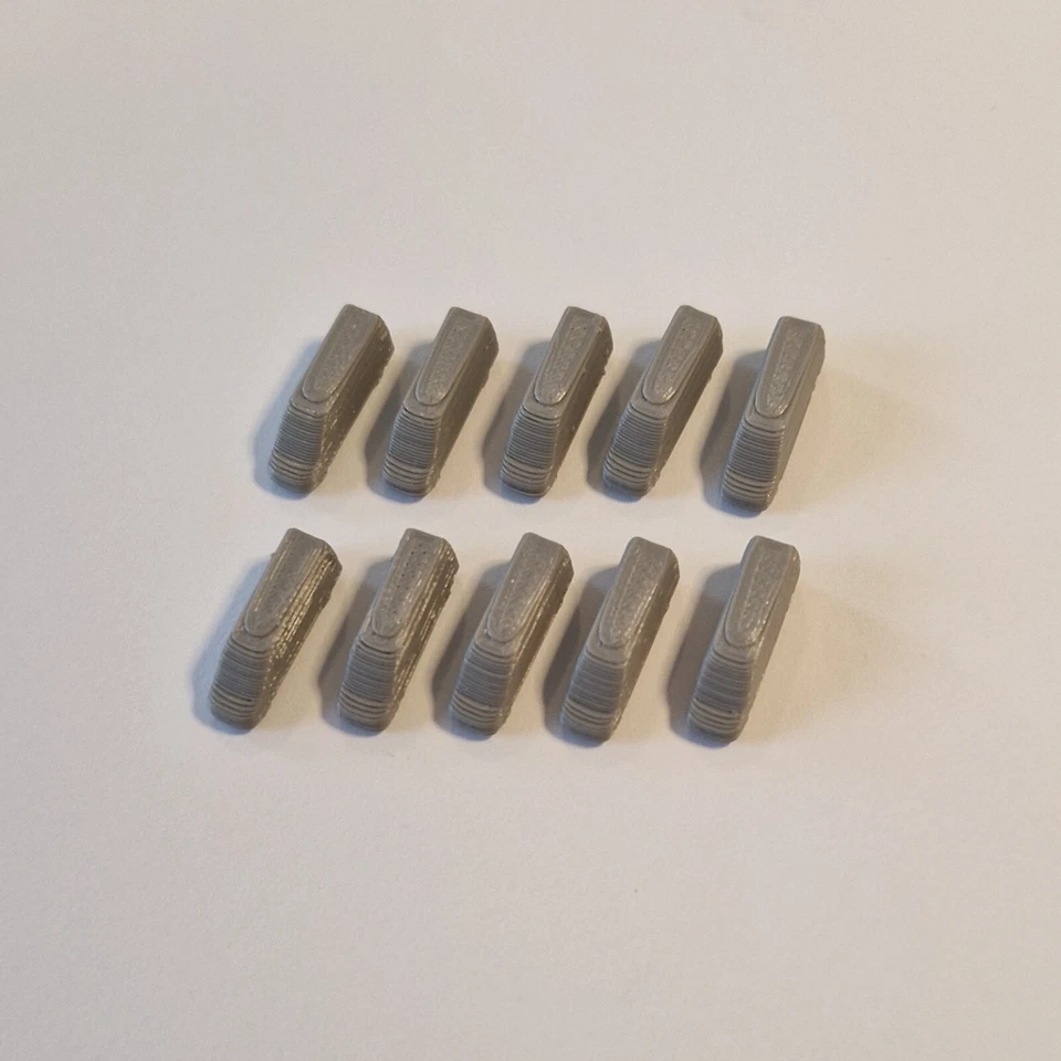 x10 Sprinter Van Corriere Cargo Veicolo Aeroporto Aereo GSE 1:400 1:500 Scala - Immagine 4 di 4