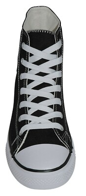 Damen/ Herren Sneaker Rockabilly Chucks 50er Schuh Größe 38-45 Black der Beste !