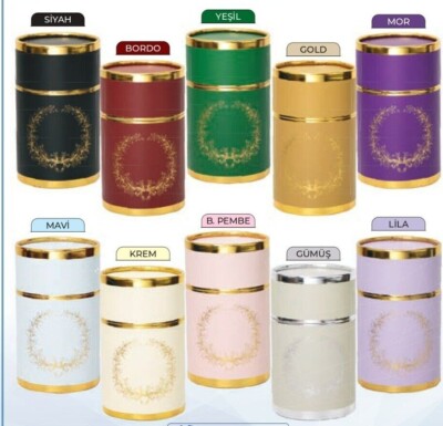 Islamisches Geschenk Zylinder Box Kaba Gebetsteppich Teppiche & Tasbeeh schöne Farben Eid Geschenk 