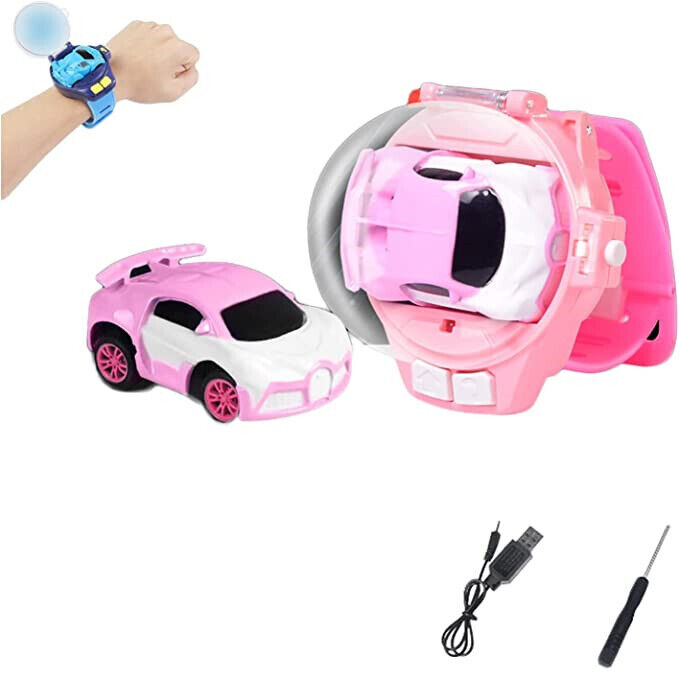 New Watch Rc Car Toy Mini 2.4Ghz Remote Control Car Watch Accompany with Your Ki