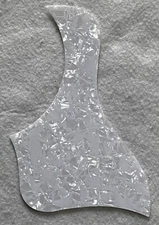 For Tayl or Acoustic Guitar Self Adhesive Pickguard,White Pearl