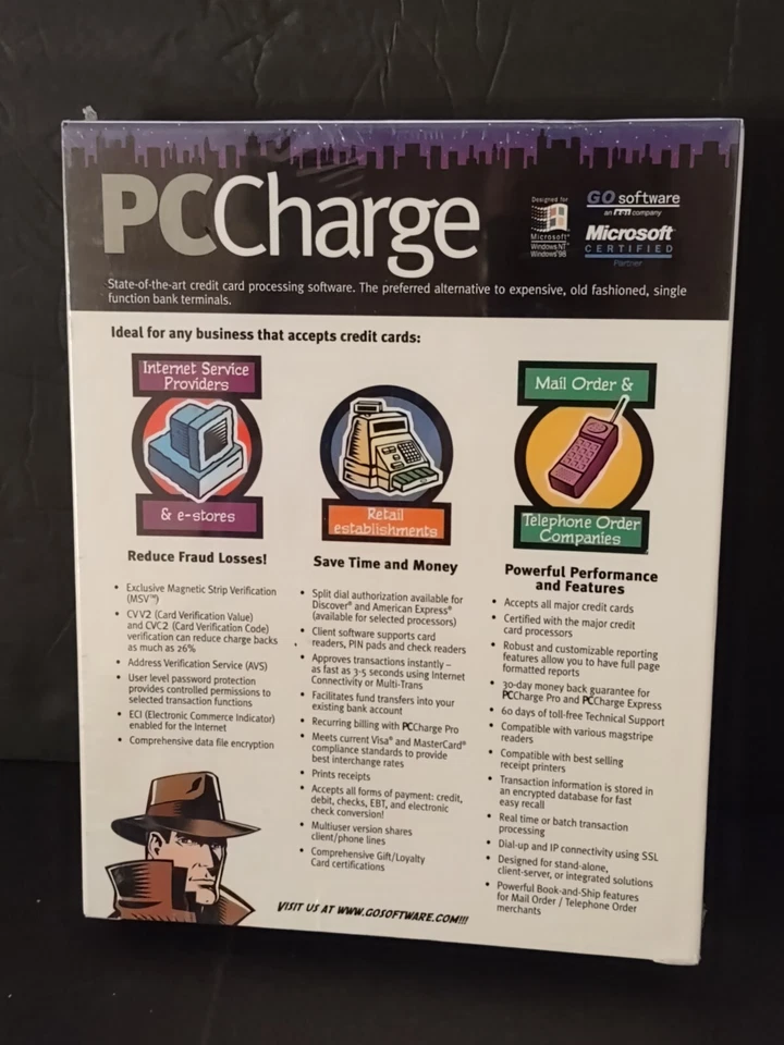 Go Software PC Charge Pro Payment Credit Card Processing V 5.6.7. For Microsoft - Image 4 of 4