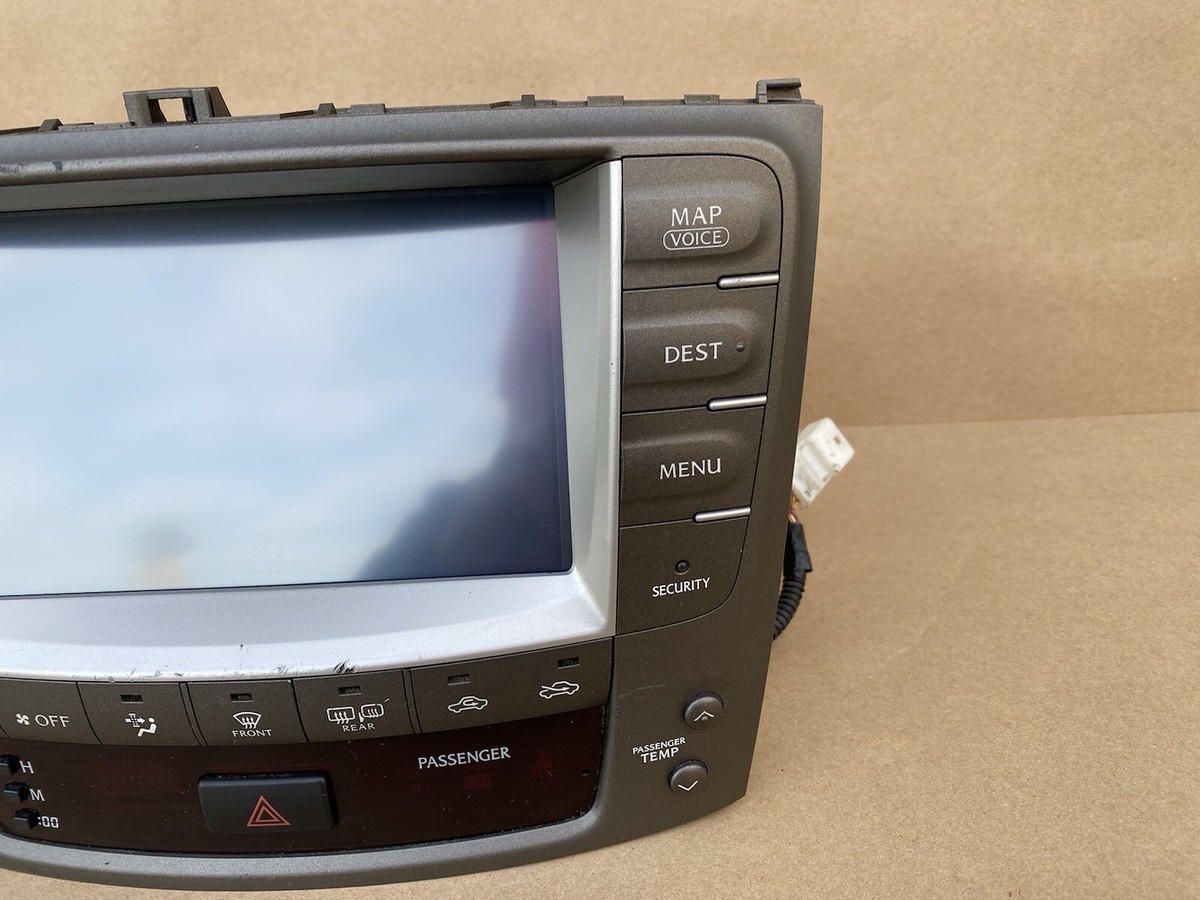 2006-2009 Lexus IS250 IS350 Information Navigation Display Screen 