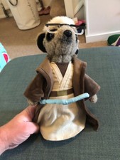Sergei Meerkat as Obi Wan Kenobi Unboxed Plush Soft Toy 11" Compare the Meerkat