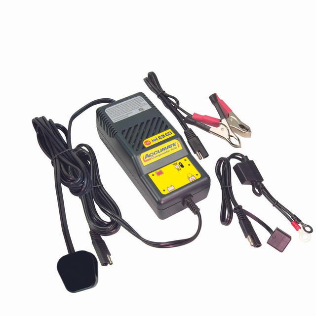 Optimate Accumate 12v & 6v Battery Charger for Cars Motorbikes SAE