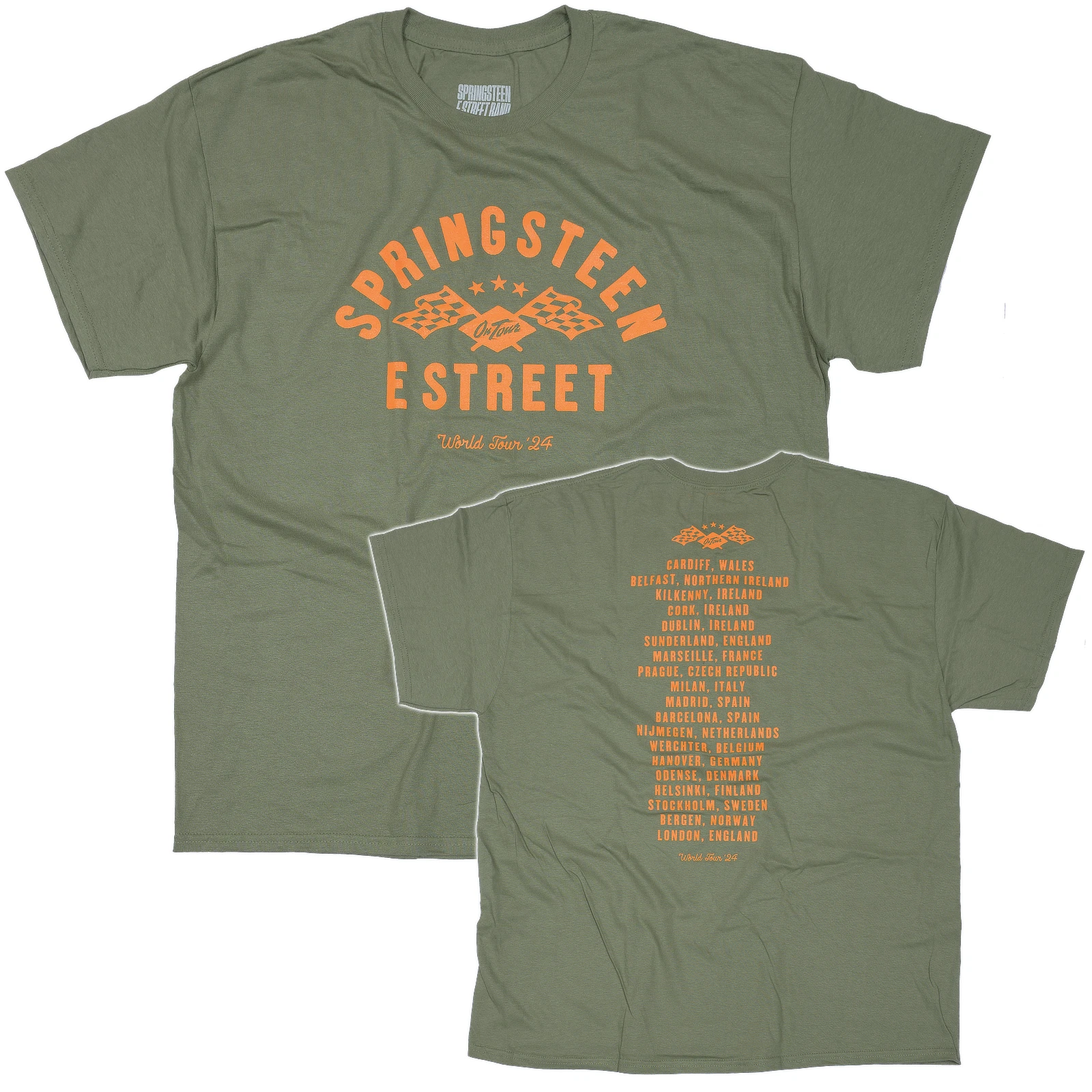Bruce Springsteen Ex Double Sided T-Shirt