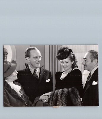 Kay Kyser + Lucille Ball + Adolphe Menjou (1950s)   Vintage Gaston Photo K 671