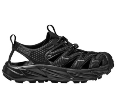 Womens Hoka Hopara Hiking Trail Sport Sandals Triple Black 1106535