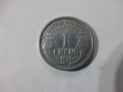 1 FRANC - MORLON (Alu) - 1941 - RARE en QUALITE SUP - Photo 1/2