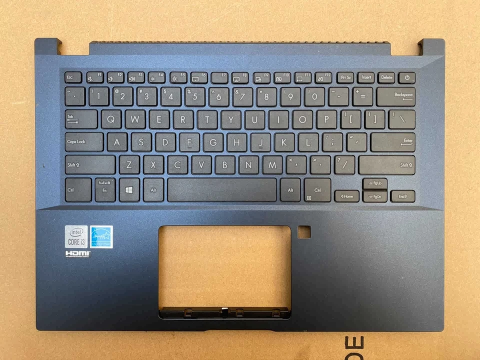 PARA ASUS PRO P2451 P2451F P2451FA P2451FB Teclado Apoyamanos Superior Carcasa C Azul Foto 2 de 3