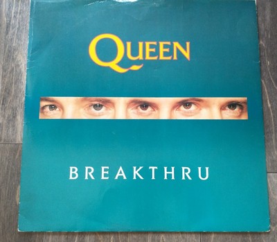 Queen - Breakthru ,  12''-Maxi -  45upm  - 1989 UK -   -   VG++/VG
