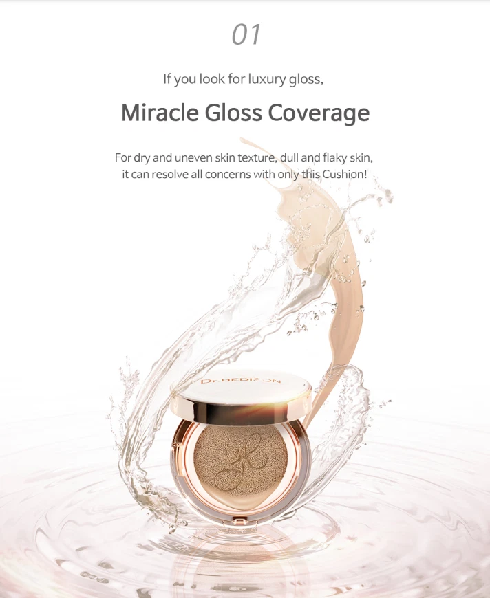 Dr. HEDISON MIRACLE CUSHION 15g + 1 Refill - Image 3 of 4