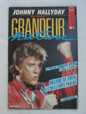 AFFICHE POSTER GRANDEUR NATURE N°8 JOHNNY HALLYDAY