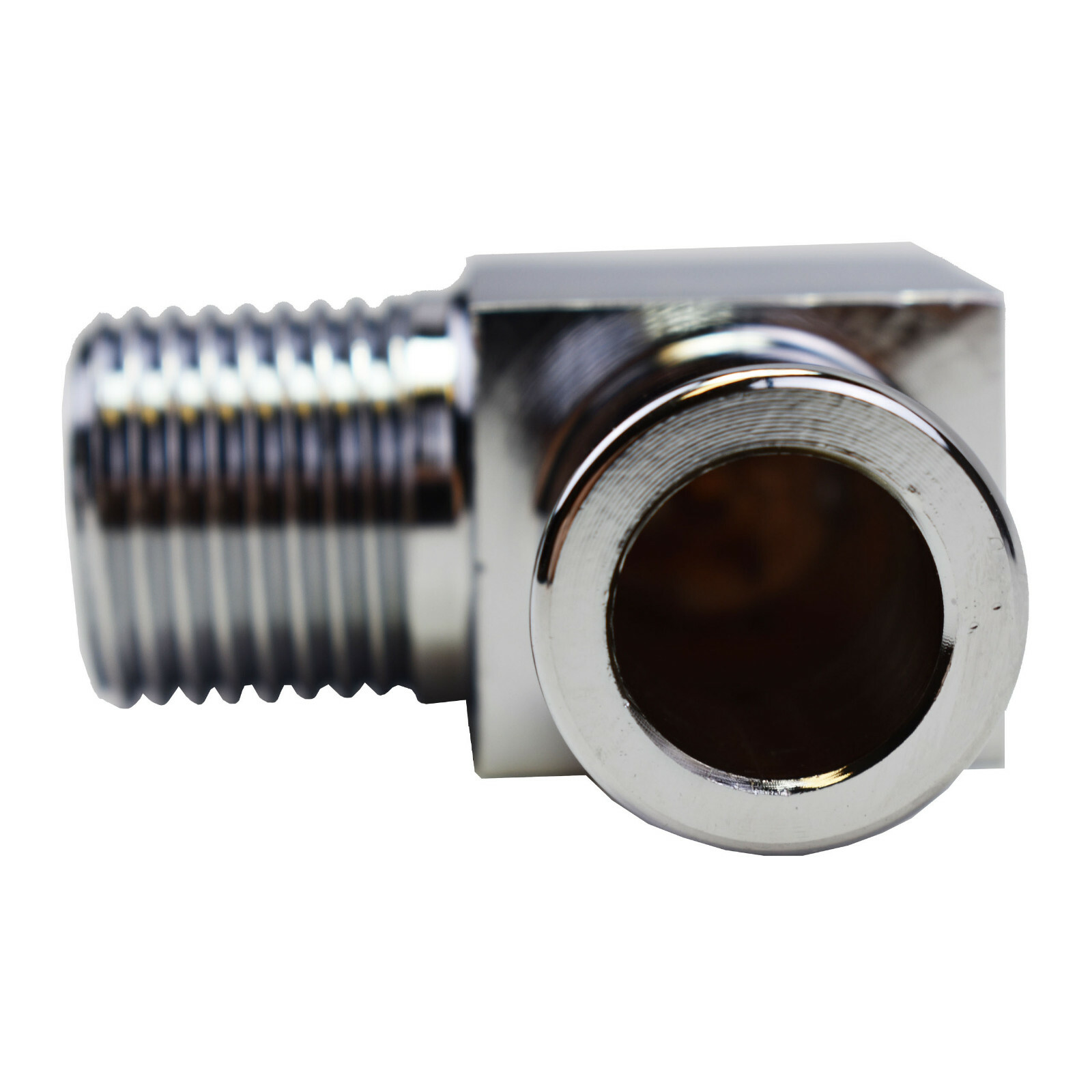 ATeam Performance Intake Manifold Fitting 90° 1/2" NPT TO 3/4" Hose