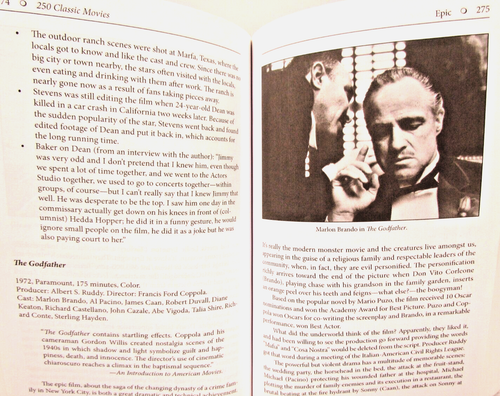 FILMS & MOVIES McManus - 250 Classic Movies - Paperback - Imagen 10 de 12