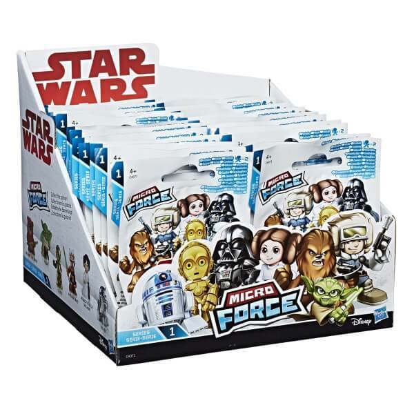 Star Wars Micro Force Blind Bags Series 1 Display Case of 24 Blind Bags