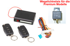 Telecomando chiave pieghevole ZV Premium per Audi 80+90 -B3/B4 luce di via