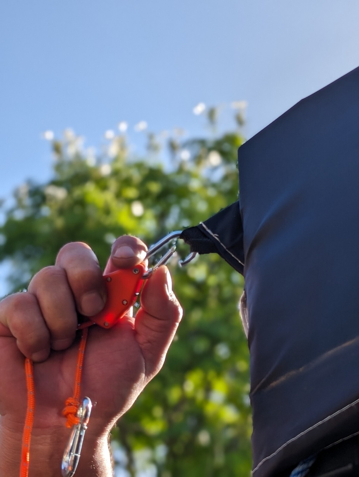 Camping Ratchet Pulley Tent Guide Rope Adjustable Guy Line Tensioner ...