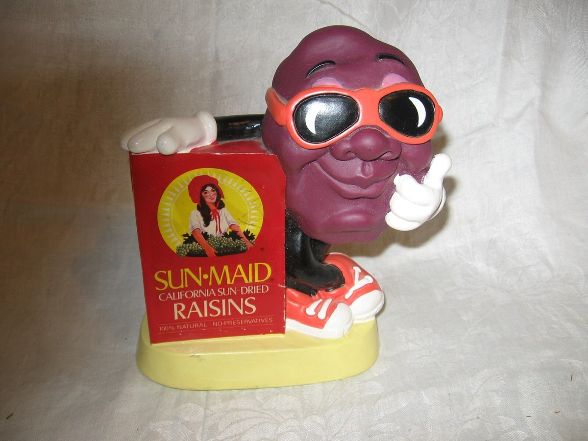 1987 Sun.Maid California Raisins bank | eBay