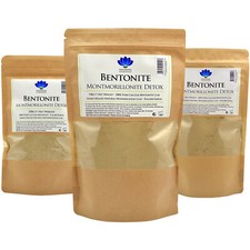 Bentonite Clay Powder - Pure Food Grade Aztec Calcium - Detox or Face Mask