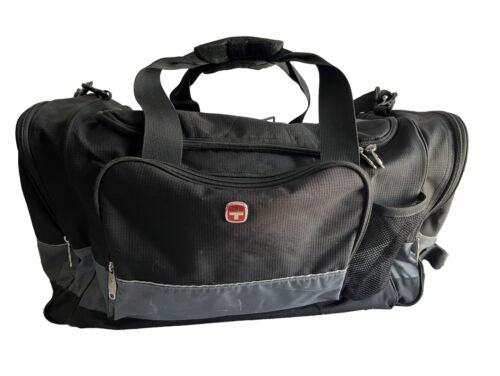 Swiss Army Gear Large Duffle Bag Work Workout Travel Bag 18x12x12 - Picture 1 of 19