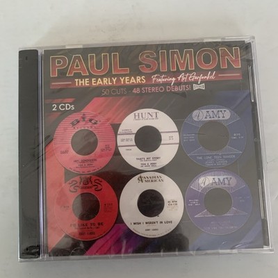 PAUL SIMON-EARLY YEARS-1957-62 RARITIES-2 CDs-50 CUTS-48 STEREO DEBUTS-IMPORT