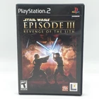Star Wars Episode III Revenge of the Sith - PlayStation 2 PS2 2005 w/ Manual CIB