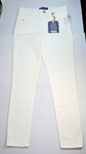NWT Democracy "Ab"solution High Rise Ankle Length Slimming Skinny Jeans WHITE 2