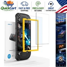7-Inch Glossy Screen Protector for Steam Deck - Edge to Edge Clarity 2-Pack