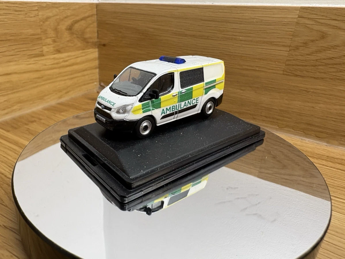 Greenlight 1/43 Ford Transit Ambulance 2019 - Modèle Diecast Blanc - Neuf
