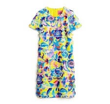 NWT-2-J.Crew Fringe shift dress in curly floral