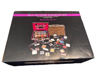 Shany All-In-One Makeup Kit Paraben Free / Leopard Case Eye Shadow Brushes Pens
