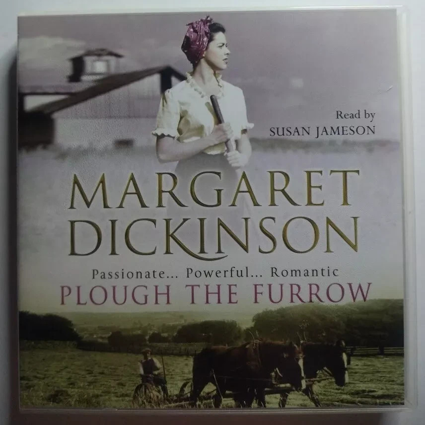 3 CD Audio Book : Margaret Dickinson Plough The Furrow (3 hours playing time)