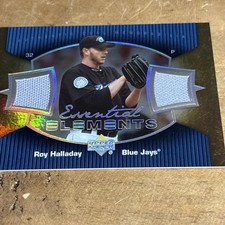 2007 Upper Deck Elements - Essential Elements Dual Memorabilia Roy Halladay #EE 
