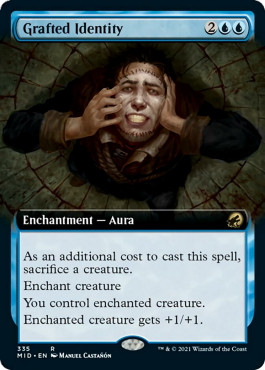 Magic MTG - Grafted Identity - MINT/NMINT - EN - FOIL
