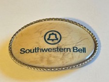 Belt Buckle - Telephone - Southwestern Bell Scratched - See Pictures 