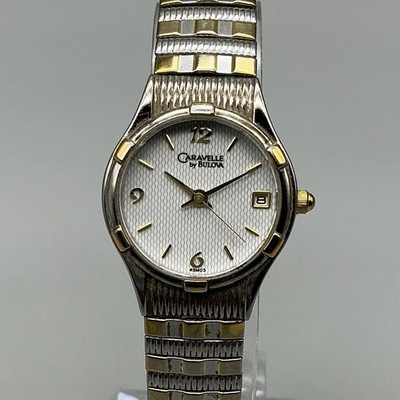 Caravelle By Bulova Womens Watch 24mm Two Tone Date 4BM03  display picture 2