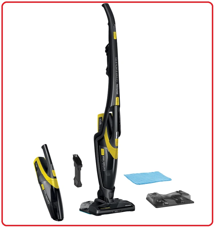 SENCOR SVC 0741YL-EUE3, Staubsauger Besen, Schwarz, Nass/Trocken, Neu