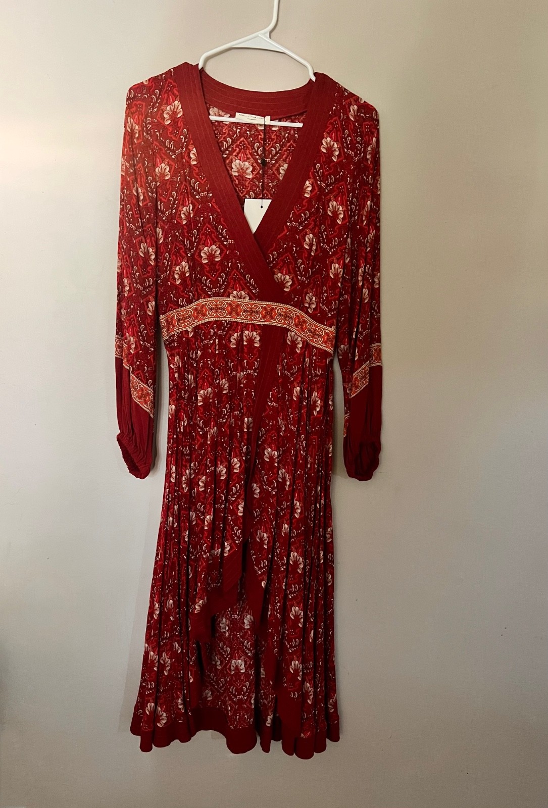 Spell and the Gypsy Collective Jewel Soiree Dress Copper Red Size Small NWT