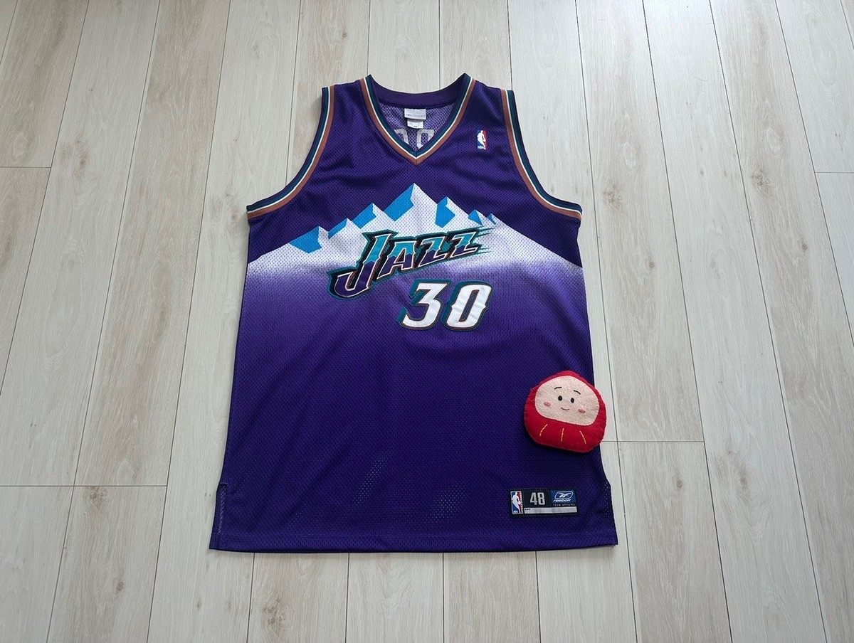 Carlos Arroyo NBA Utah Jazz Reebok Authentic Jersey Size 48