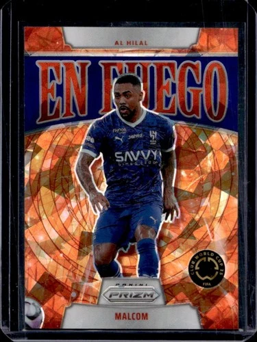 2025 Panini Prizm FIFA Club World Cup Soccer Blue Ice Malcom #1