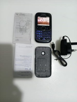 Alcatel 3000G schwarz Vrigin Media 16MB 2,4'' Großtasten FM Radio Handy