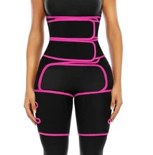 Thermo Fat Burner Neoprene 3-in-1 Waist & Thigh Trimmer Butt Lift Shaper XL